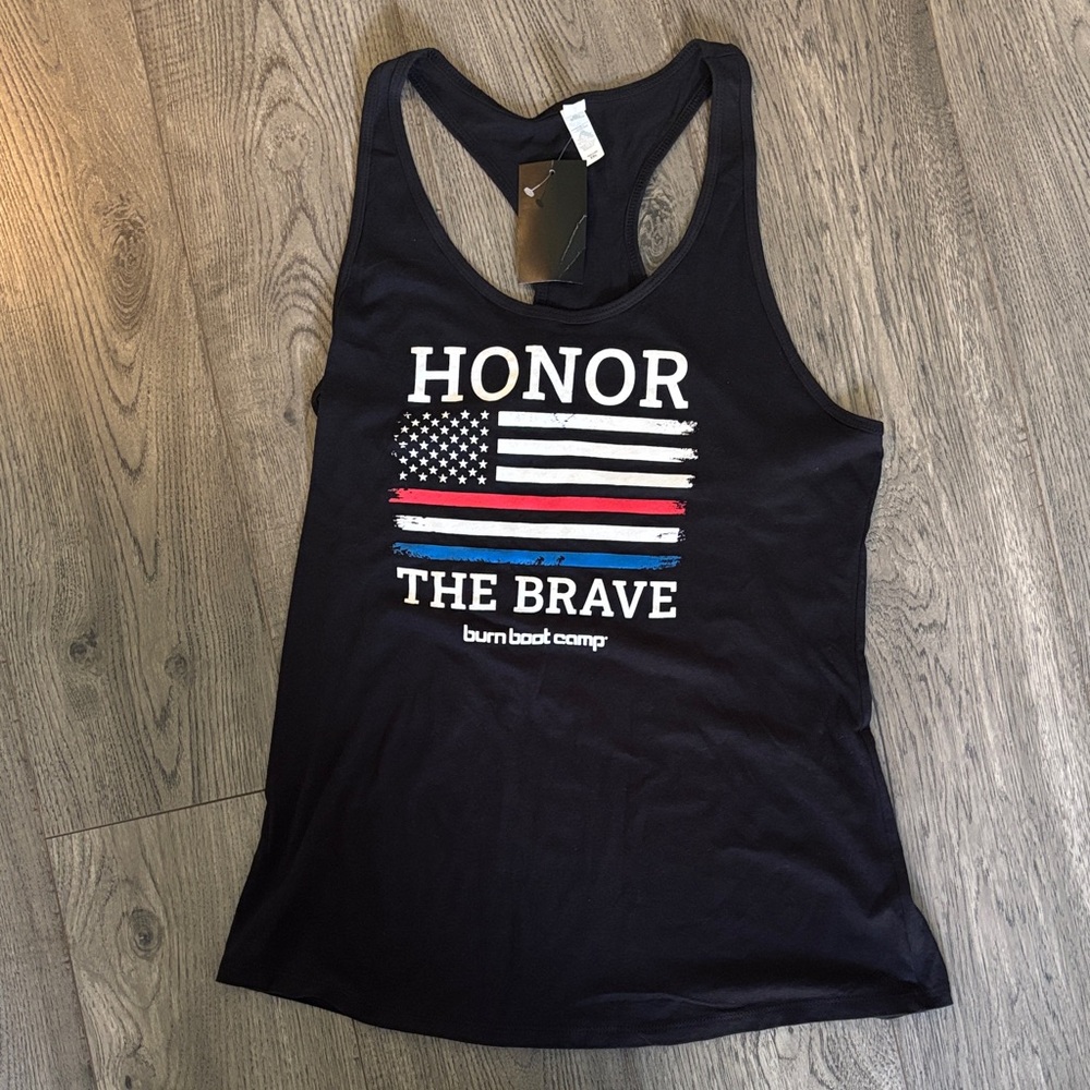 Burn Boot Camp Women's Black Tank Top